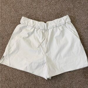 lululemon athletica White High Waist Shorts